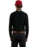 La Martina Ανδρική Μπλούζα Μακρυμάνικη Jersey MDR005-09999 Μαύρο
