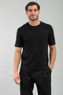 Vittorio Ανδρική Μπλούζα T-Shirt 200-2324-003 Μαύρο