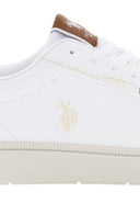 U.S. Polo Assn.  Ανδρικά Sneakers ARIS001A-WHI-CUO01 Λευκό