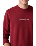 Guess Jeans Ανδρικό Φούτερ Λαιμόκοψη M4YQ19K9V31-A50U Μπορντό