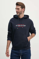 Guess Jeans Ανδρικό Φούτερ Με Κουκούλα M4YQ23K9V31-A71W Μπλε
