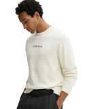 Guess Jeans Ανδρικό Βαμβακερό Πουλόβερ M4BR31Z3HM1-G293 Εκρού