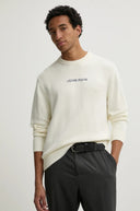 Guess Jeans Ανδρικό Βαμβακερό Πουλόβερ M4BR31Z3HM1-G293 Εκρού