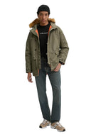 Guess Jeans Ανδρικό Βαμβακερό Πουλόβερ M4BR31Z3HM1-JBLK Μαύρο