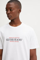 Guess Jeans Ανδρικό T-Shirt M4YI42K8FQ4-G011 Λευκό