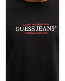 Guess Jeans Ανδρικό T-Shirt M4YI42K8FQ4-JBLK Μαύρο