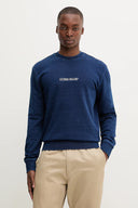 Guess Jeans Ανδρικό Φούτερ Λαιμόκοψη M4YQ17K9V31-BL1N Μπλε