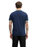 Fred Perry Ανδρική Μπλούζα Τ-Shirt Twin Tipped M1588-86A  Μπλε