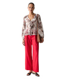 Guess Γυναικείο Πουκάμισο Emy Ruffled W6YH30W2951-PMPV Μπεζ