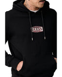 Guess Jeans Ανδρικό Φούτερ με Κουκούλα M6BQ12K5459-JBLK Μαύρο
