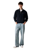 Guess Jeans Ανδρικό Φούτερ Half Zip M6BQ04K5405-A71W Μπλε