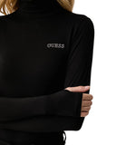Guess Γυναικεία Μπλούζα Μακρυμάνικη Greta V6BP11K6907-JBLK Μαύρο