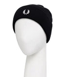Fred Perry Ανδρικός Σκούφος Wool Beanie C3316-843 Μαύρο