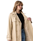 Guess Γυναικεία Καμπαρντίνα Juliane W6YL26W2915-A117 Μπεζ