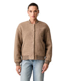 Guess Γυναικείο Μπουφάν Sherpa Bomber Azha V6YL08W3267-G1AQ Μπεζ