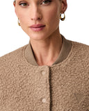 Guess Γυναικείο Μπουφάν Sherpa Bomber Azha V6YL08W3267-G1AQ Μπεζ