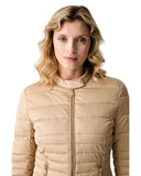 Guess Γυναικείο Μπουφάν Καπιτονέ New Nova W6YL16W2891-C1C2 Μπεζ