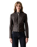 Guess Γυναικείο Μπουφάν Marlene W6YL25W2914-Α14Ζ Καφέ