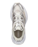 Lacoste Γυναικεία Sneakers L003 Neo Shot 52SFA00611Y3-OFF WHT/SLV- Ασημί