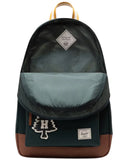 Σακίδιο Πλάτης Herschel Heritage 24L 11383-07786 Πράσινο