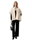 Guess Γυναικεία Ζακέτα Πόντσο AW5661POL03-BNN Εκρού