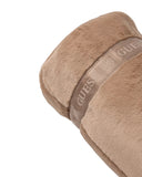Guess Τσάντα Ώμου Fake Fur V6BZ13K7221-G9M3 Μπεζ