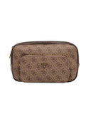 Guess Τσαντάκι Μέσης Milano Bumbag HMMILOP6398-BBO Μπεζ
