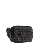 Guess Τσαντάκι Μέσης Milano Bumbag HMMILOP6398-DAB Μαύρο