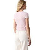 Guess Γυναικείο T-Shirt Marilu V6BP14K7191-FK20 Ροζ