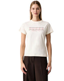 Guess Γυναικείο T-Shirt Fabrizia V6BI21K6760-G012 Μπεζ