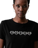 Guess Γυναικείο T-Shirt Lunita V6YI08K4689-JBLK Μαύρο