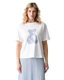 Guess Γυναικείο T-Shirt Bear V6YI06K4273-G011 Λευκό