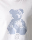 Guess Γυναικείο T-Shirt Bear V6YI06K4273-G011 Λευκό