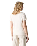Guess Γυναικείο T-Shirt Snake Script W6YI30K4349-G012 Μπεζ