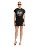 Guess Γυναικείο T-Shirt Round 4G W6YI18K4331-JBLK Μαύρο