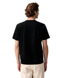 Guess Jeans Ανδρικό T-shirt Βελούρ M6BI06K5307-JBLK Μαύρο
