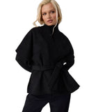 Guess Γυναικεία Ζακέτα Πόντσο AW5661POL03-BLO Μαύρο