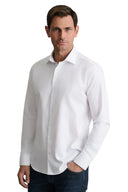 Navy & Green Ανδρικό Πουκάμισο Μακρυμάνικο 24NG.B370/NGM.2 Absolute White