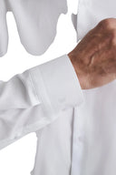 Navy & Green Ανδρικό Πουκάμισο Μακρυμάνικο 24NG.B370/NGM.2 Absolute White