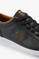 Fred Perry Ανδρικό Δερμάτινο Sneaker Baseline Leather B4330-102 Μαύρο