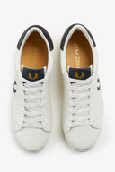 Fred Perry Ανδρικό Δερμάτινο Sneaker Spencer Leather B4334-254 Λευκό