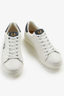 Fred Perry Ανδρικό Δερμάτινο Sneaker Spencer Leather B4334-254 Λευκό