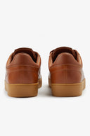 Fred Perry Ανδρικό Δερμάτινο Sneaker Spencer Leather B4334-448 Καφέ