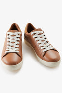 Fred Perry Ανδρικό Δερμάτινο Sneaker Spencer Leather B4334-T79 Ταμπά