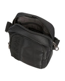 Pepe Jeans Ανδρικό Τσαντάκι Ώμου Δύο Θήκες Ancor 7015242-999 Μαύρο