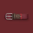 La Boucle Ανδρική Ζώνη Πλεκτή Bordeaux B10-100670  Burgundy