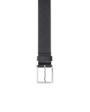 Guess Δερμάτινη Ζώνη Boston Leather Belt  BM7851P5435-BLA Μαύρο