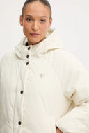 Guess Γυναικείο Μπουφάν Boxy Puffer Jacket V5BL07WGLW2-F0YN Εκρού