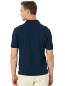 La Martina Ανδρική Polo Μπλούζα BPMP11PK031-07017 Μπλε