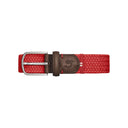 La Boucle Ανδρική Ζώνη Πλεκτή Brussels B10-100650 Red